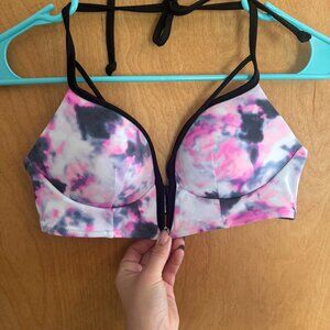 Victoria's Secret Pink Marble Pushup Bikini Top